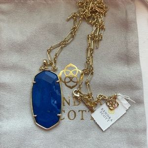 Kendra Scott Cobalt Howlite Reid necklace